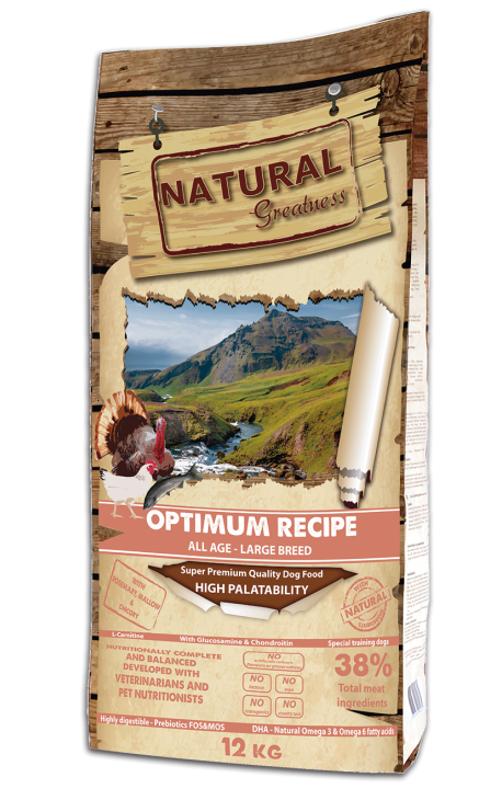 Natural Greatness Optimum Recipe - All Age / Large Breed