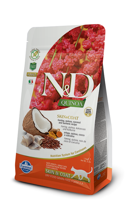 N&D Quinoa Skin and Coat Herring