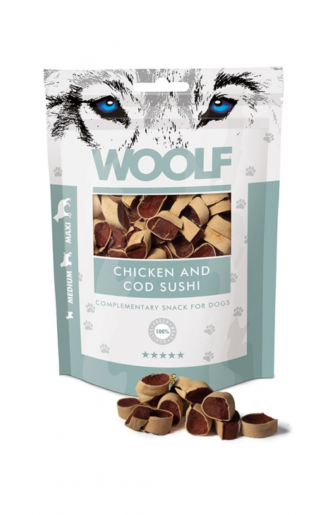 Woolf Chicken and Cod Sushi