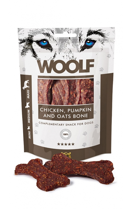 Woolf Chicken Pumpkin and Oats Bone