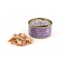 FISH 4 CATS Finest Tuna Fillet With Anchovy 70g