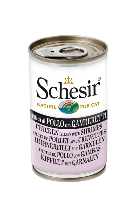 Schesir Κοτόπουλο & Γαρίδες 140g