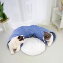 Pawise 2 in 1 Cat Tunnel Bed