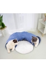 Pawise 2 in 1 Cat Tunnel Bed