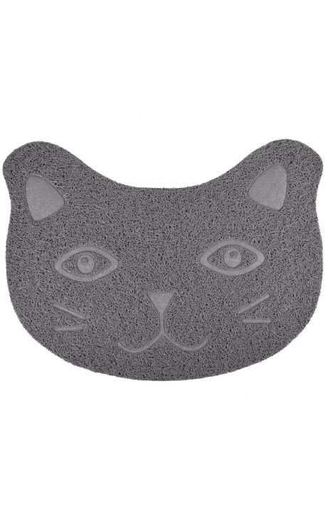 Flamingo Litter Tray Mat Zelda Grey