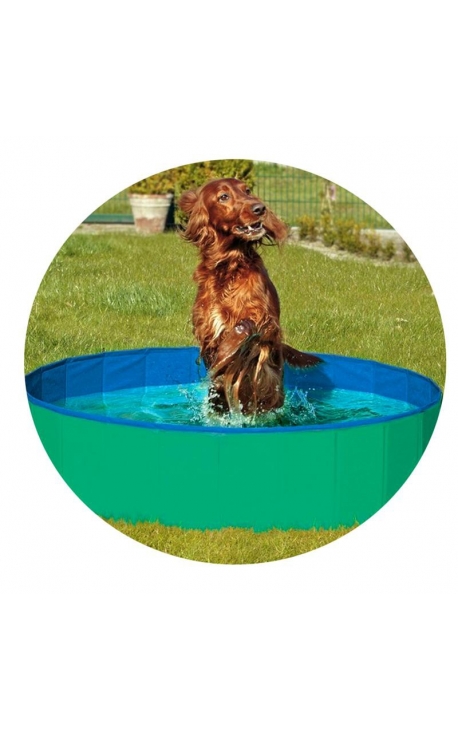 DOGGY POOL GREEN/BLUE 80CM DIAM.