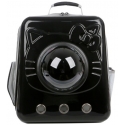Pet Space Capsule Backpack Hello Kitty Black