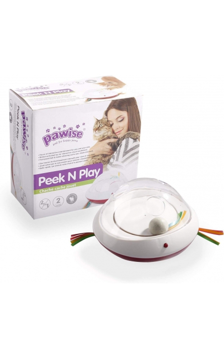 Pawise Interactive Cat Peek-N-Play Toy 