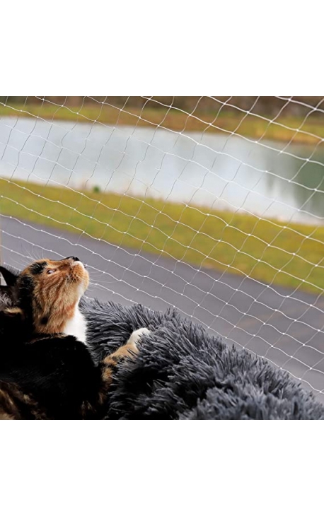 PAWISE Protection Net for Cats Transparent 6 x 3m