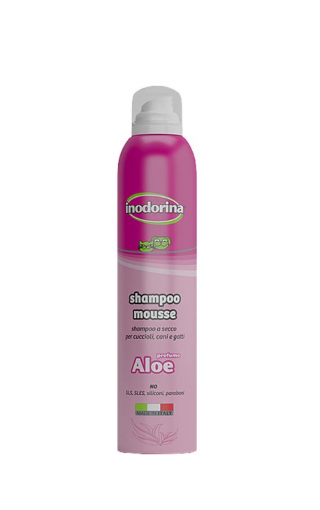 Shampoo mousse aloe