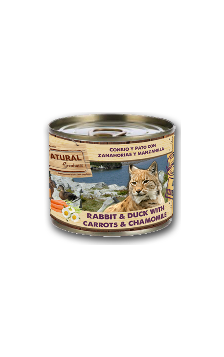 Natural Greatness Rabbit & Duck for cats
