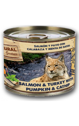 Natural Greatness Salmon & Turkey for cats