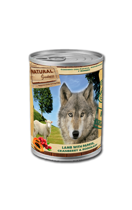 Natural Greatness: «Αρνί με Παπάγια, Κράνμπερις και Δενδρολίβανο»